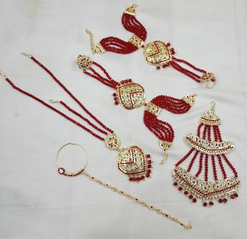 Neacklesh  set moti  kundan 3