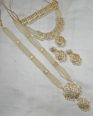 Neacklesh  set moti  kundan 2