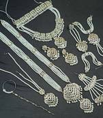 Neacklesh  set .moti  ,kundan