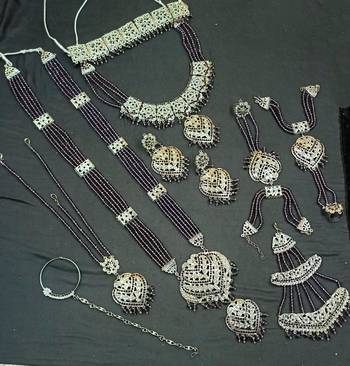 Neacklesh  set moti  kundan 1