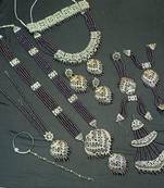 Neacklesh  set .moti  ,kundan