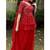 Red Georgette Embroidered Pakistani Sharara Suit
