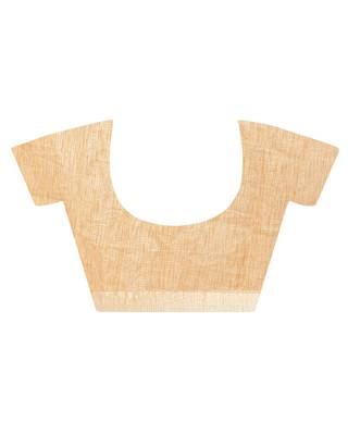 Kota zari embroidery saree(peach) 5