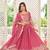 Riya Sadi Faux Georgette Heavy Embroidery Sequence Work with Belt Lehenga Choli with Dupatta