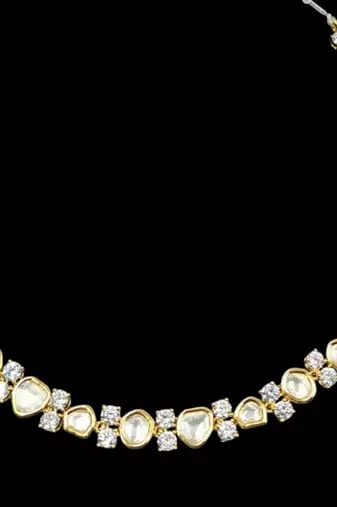 Neacklesh  set moti  kundan