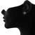 Catsye Black Floral Rhodium Platedarrings for Women