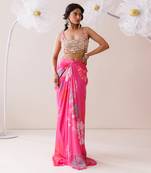 Pink crepe co-ord set