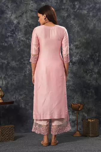 Harshita - pink suit set