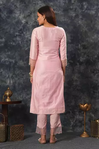 Radhika - onion pink suit set