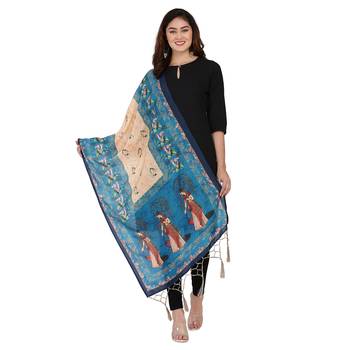 Multi Colour Muslin Cotton Dupatta For Stylish Girlie Casual Fashion Looks 1