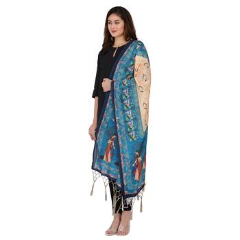 Multi Colour Muslin Cotton Dupatta For Stylish Girlie Casual Fashion Looks 3