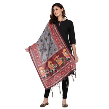 Multi Colour Muslin Cotton Dupatta For Stylish Girlie Casual Fashion Looks 1