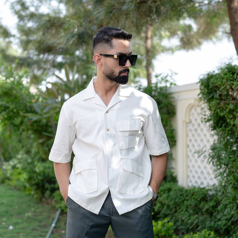 visvim SS25 Palmer Shirt 3 ホワイト visvim / ALBACORE B.D. SHIRT L