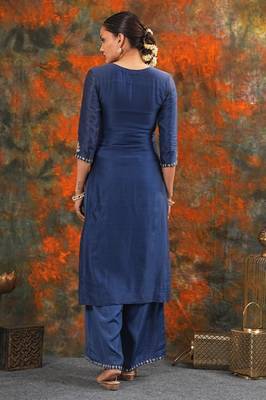 Raj - Midnight Blue Suit Set 4