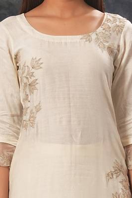 Rajdulari - ivory suit set 3
