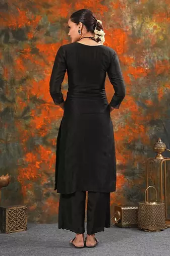 Rajdulari - black suit set