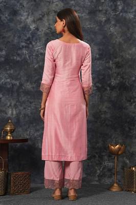 Rajdulari - onion pink suit set 4