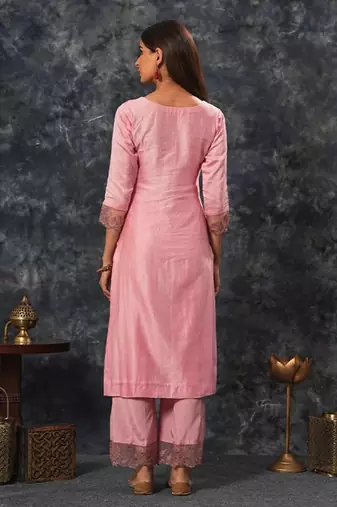 Rajdulari - onion pink suit set