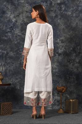 Sarla - Ivory Suit Set 4