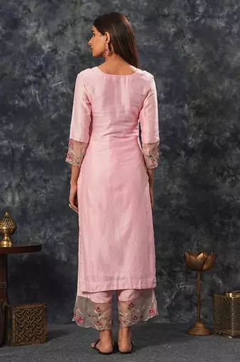 Sarla - Pink Suit Set
