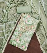 Pista Muslin Digital Printed Unstitched Dress Material