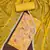 Yellow Cambric Printed Unstitched Dress Material