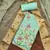 Mint Organza Position Work Unstitched Dress Material