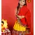 Banjara India Kutch Work Embroidered Girls Lehenga Choli Set with Dupatta (CC-DMN) - Yellow
