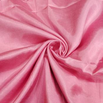 Manvaa women's pink designer weaving, handwork maslin banarasi cotton dress material 4
