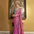 Rani silk blend Blend Patola Saree With Unstitched Blouse Piece