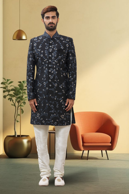 Art silk sherwani for mens 1