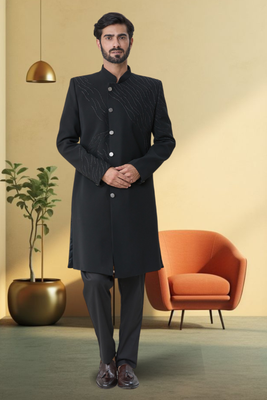 Silk sherwani for mens 1