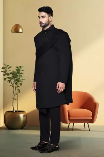 Silk sherwani for mens