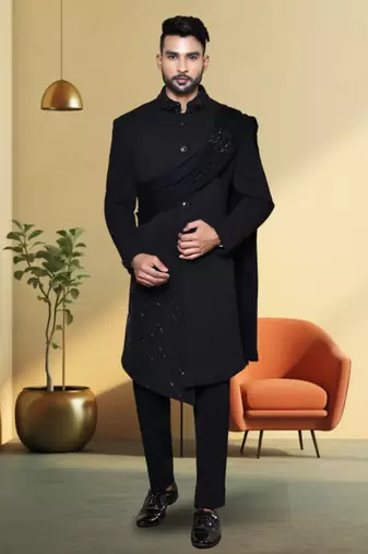 Silk sherwani for mens