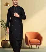 Art silk dhoti kurta for mens