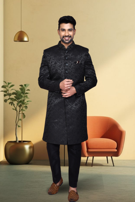 Silk sherwani for mens 1