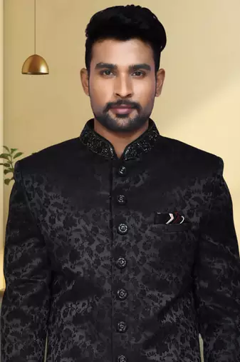 Silk sherwani for mens