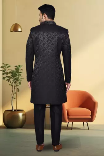 Silk sherwani for mens