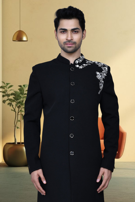 Silk sherwani for mens 4