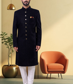 Art silk sherwani for mens