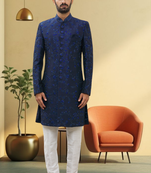 Art silk sherwani for mens