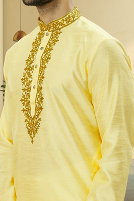 Art silk dhoti-kurta for mens 4