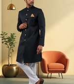 Silk sherwani for mens