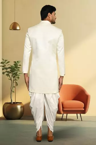 Art silk jodhpuri-sherwani for mens