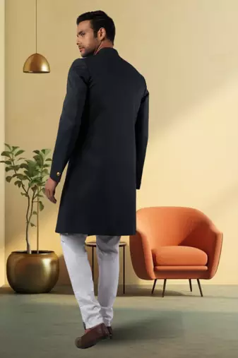 Silk sherwani for mens