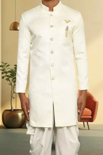 Art silk jodhpuri-sherwani for mens
