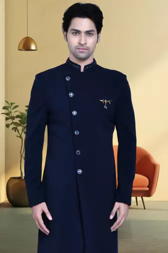 Silk sherwani for mens