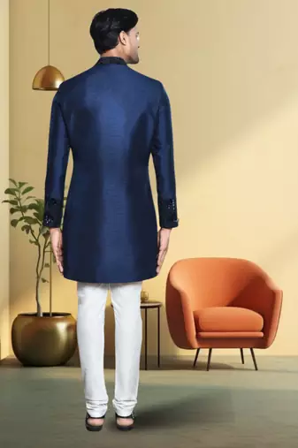 Art silk sherwani for mens