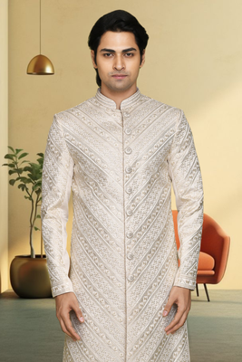 Silk sherwani for mens 3