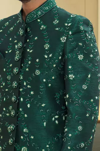Art silk sherwani for mens
